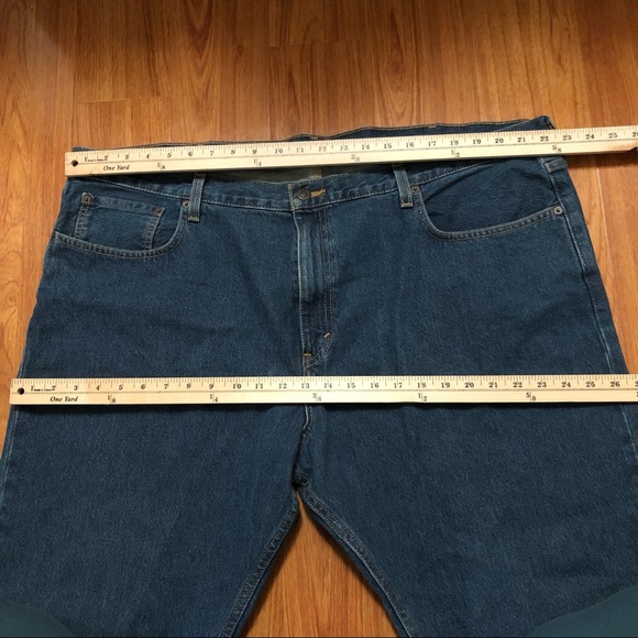 Eddie Bauer Jeans Size 44 X 30 Classic Fit heavy Weight denim fabric original. - Picture 3 of 10